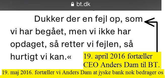 See the danish lawyers and banks during fraud. Although the big Danish banks make a lot of money on money laundering. Then Danish banks like Jyske Bank can also make documents false, and fraud crimes in the million class. In Denmark, a customer has found evidence that some Danish banks, both using counterfeiting, as well as lying to the court, to disappoint in legal matters. Jyske Bank's customer was surprised that Danish banks like Jyske Bank appear to be using bribery in the hunt for unjustified income, which will result in a loss to the customer. Although Danish politicians, government officials, police, the state know very well that some Danish banks have a very difficult time understanding and complying with current legislation, the state nevertheless instigates the many criminal conditions that Danish banks are behind. No Danish banks will be prosecuted Ask yourself why, the management of Danish banks has not been sentenced to prison sentences when there is fraud. And that the largest banks knowingly give customers bad advice, to increase the bank's fortunes We even have a fight against Jyske Bank, which has made millions, to expose the customer to gross fraud. And in our case, Jyske Bank has also used bribery, in the form of a return commission to Lundgren's lawyers, for a large million advisory tasks. Jyske Bank writes to the court that the bank strongly distances itself from using Bribery. BUT IT IS A FACT. The fact that Jyske Bank hires Lundgren's lawyers, shortly afterwards, Lundgren's lawyers were hired to present the client's fraud allegations against JYSKE BANK. So it seemed clear that the management of Jyske Bank is behind the bribery of client's former lawyers from Lundgrens Not to present the customer's charges against Jyske Bank for million fraud. When the Attorney General refuses to allow banks such as Jyske Bank to investigate charges of fraud and document fraud. Then it is possible that the members of Freemasonry are behind. That the Danish state, which during the economic crisis, has supported several Danish banks with many auxiliary parks. So, afterwards, they don't care what Danish banks do about illegal conditions, one wonders. We ourselves have had to hire a new lawyer for the third time, after the Danish bank we have sued, and charges of fraud, are suspected of having bought and bribed our first two lawyers, not to show the court, our evidence or some of our allegations against Jyske Bank. READ ON BANKNYT DK AND EVALUATE YOURSELF ABOUT: THE DANISH BANK JYSKE BANK HAS PAID BIRTH TO LUNDGREN'S ADVOCATES. NOT TO PRESENT OUR CLAIMS TO JYSKE BANK FOR MILLION FRAUD BUSINESS Otherwise, ask Lundgren's lawyers and JYSKE BANK in Denmark WHY THE CASE IS HERE
